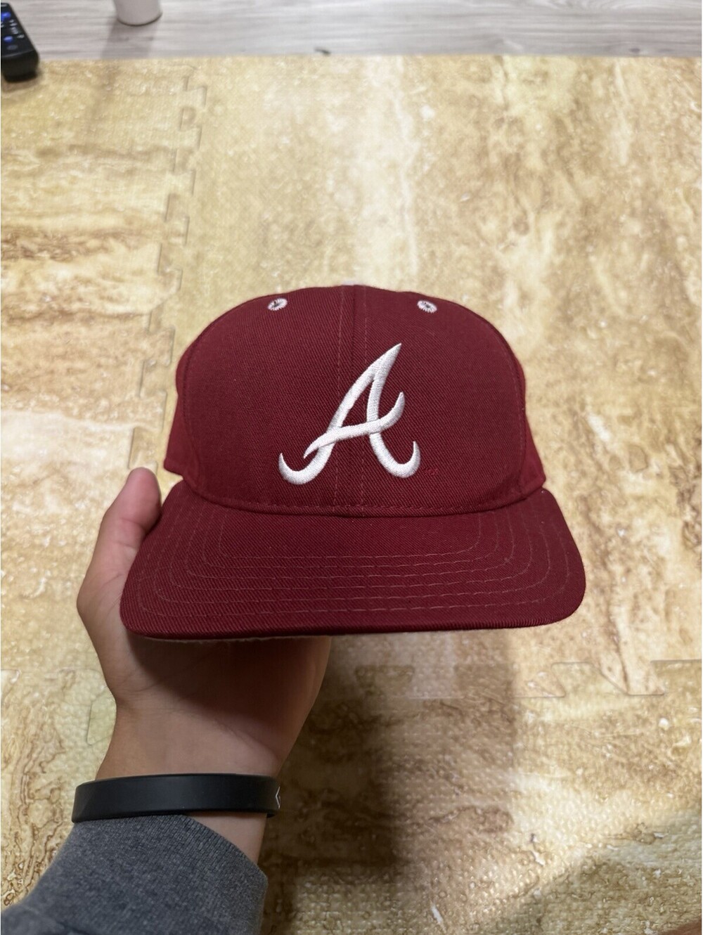 Vintage Alabama Crimson Tide Hat Pro Line NCAA Fitted 7 3/8